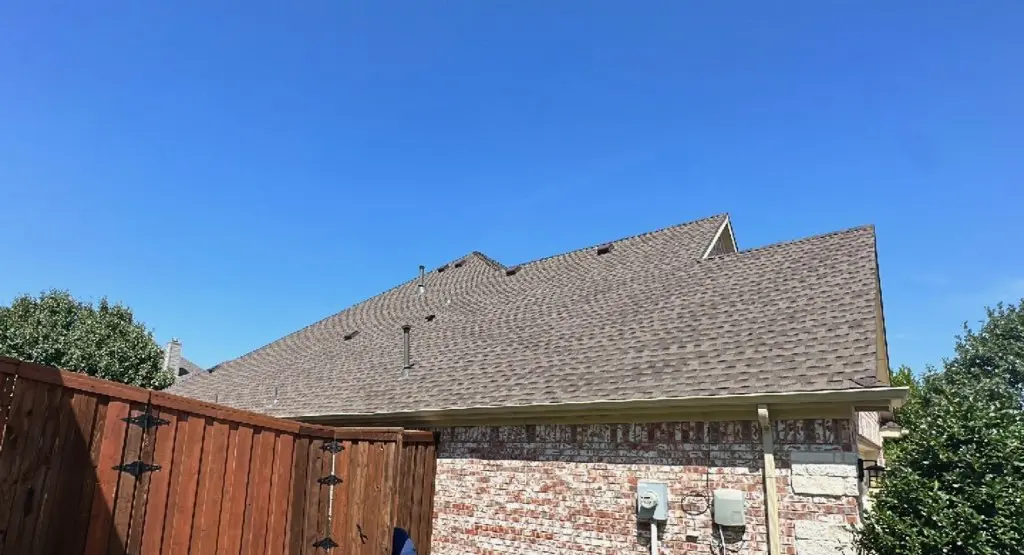 Completed roof replacement project in Novi